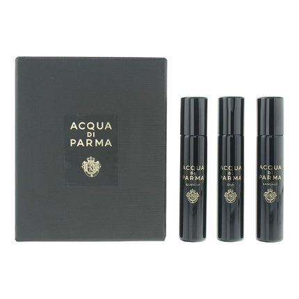 Acqua Di Parma Discovery Set Signatures The Sun Black Eau de Parfum 3 X 12 ml Unisex Spray Duftset