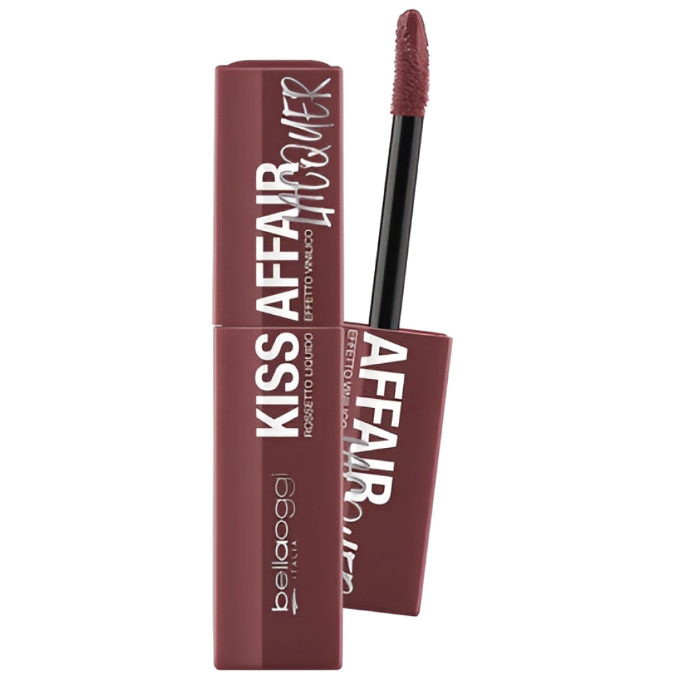 Kiss Affair Lacquer Liquid Lippenstift mit Vinyl Effect Color Confident 39 ml Make-up