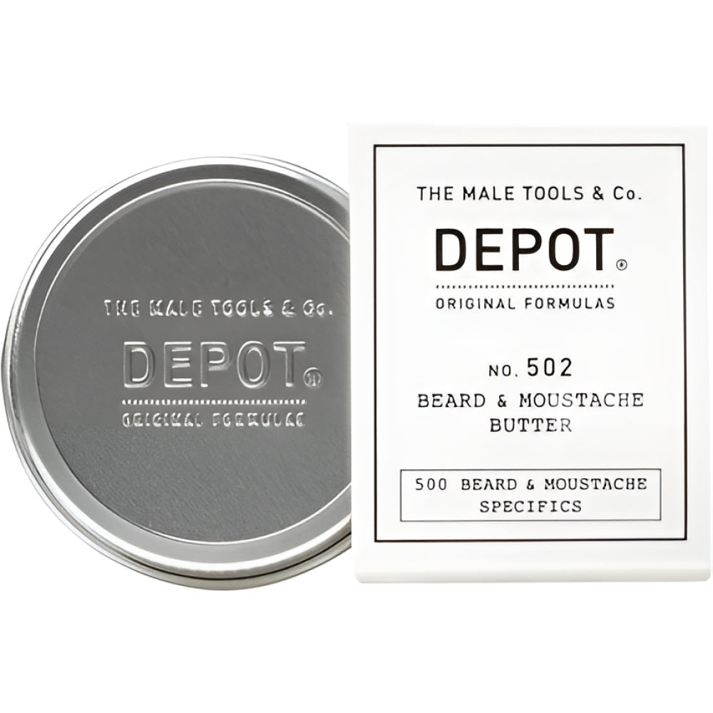 DEPOT 502 Beard & Moustache Butter 30 ml Beard Care Gesichtspflege