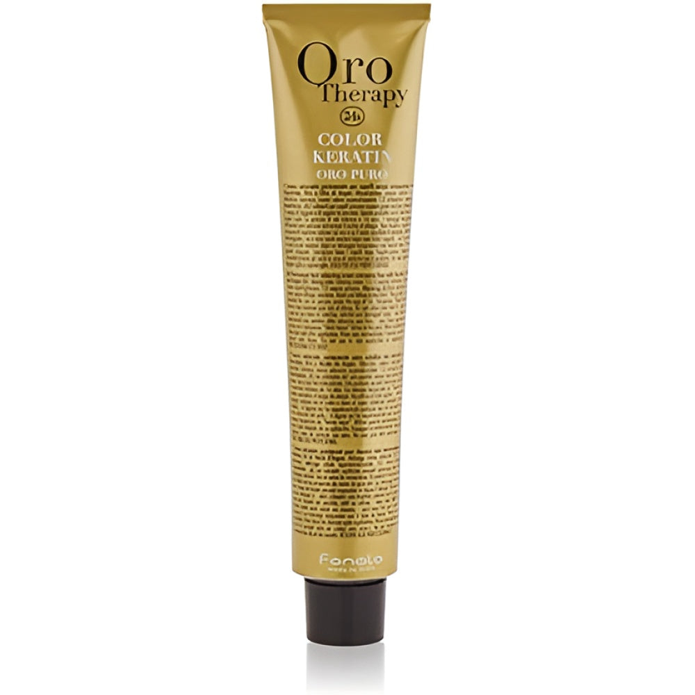 Fanola Oro Therapy Color Keratin 6.3 Dark Blonde Gold 100 ml Blondierung Haarpflege