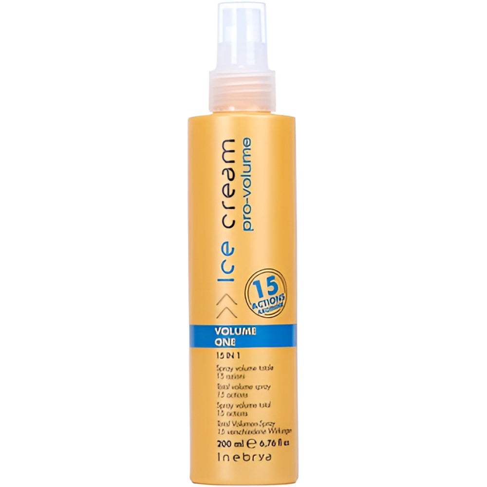 Inebrya Ice Creme Pro Volume One Total Volume Spray 200 ml Styling Sprays Haarpflege