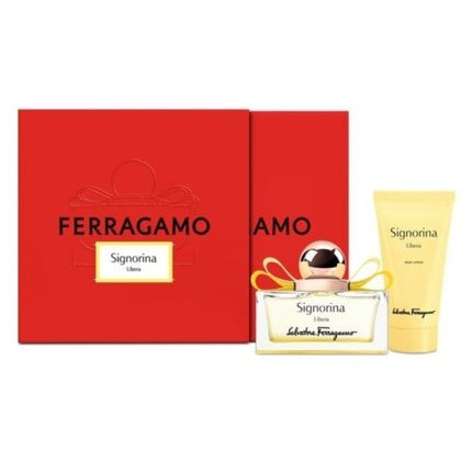 SALVATORE FERRAGAMO Signorina Libera Gift Box - EdP 50 ml + Körperlotion 50 ml Duftset Parfum