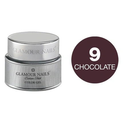 Vip Glamour Color Gel 9 - 5 Milliliters Gel-Nagellack Make-up