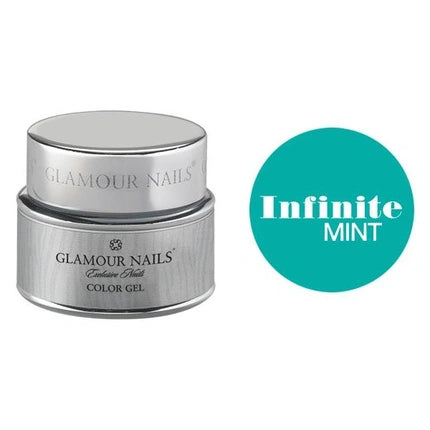 Vip Glamour Color Gel Mint Infinite 5 ml Gel-Nagellack Make-up