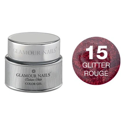 Vip Glamour Glitter Gel 15 - 5 Milliliters Gel-Nagellack Make-up