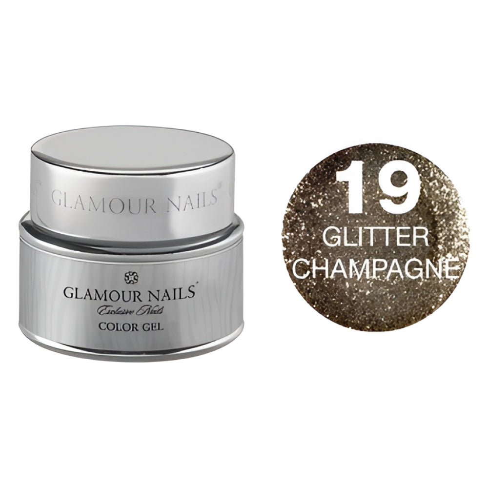 Vip Glamour Glitter Gel 19 - 5 Milliliters Lipgloss Make-up