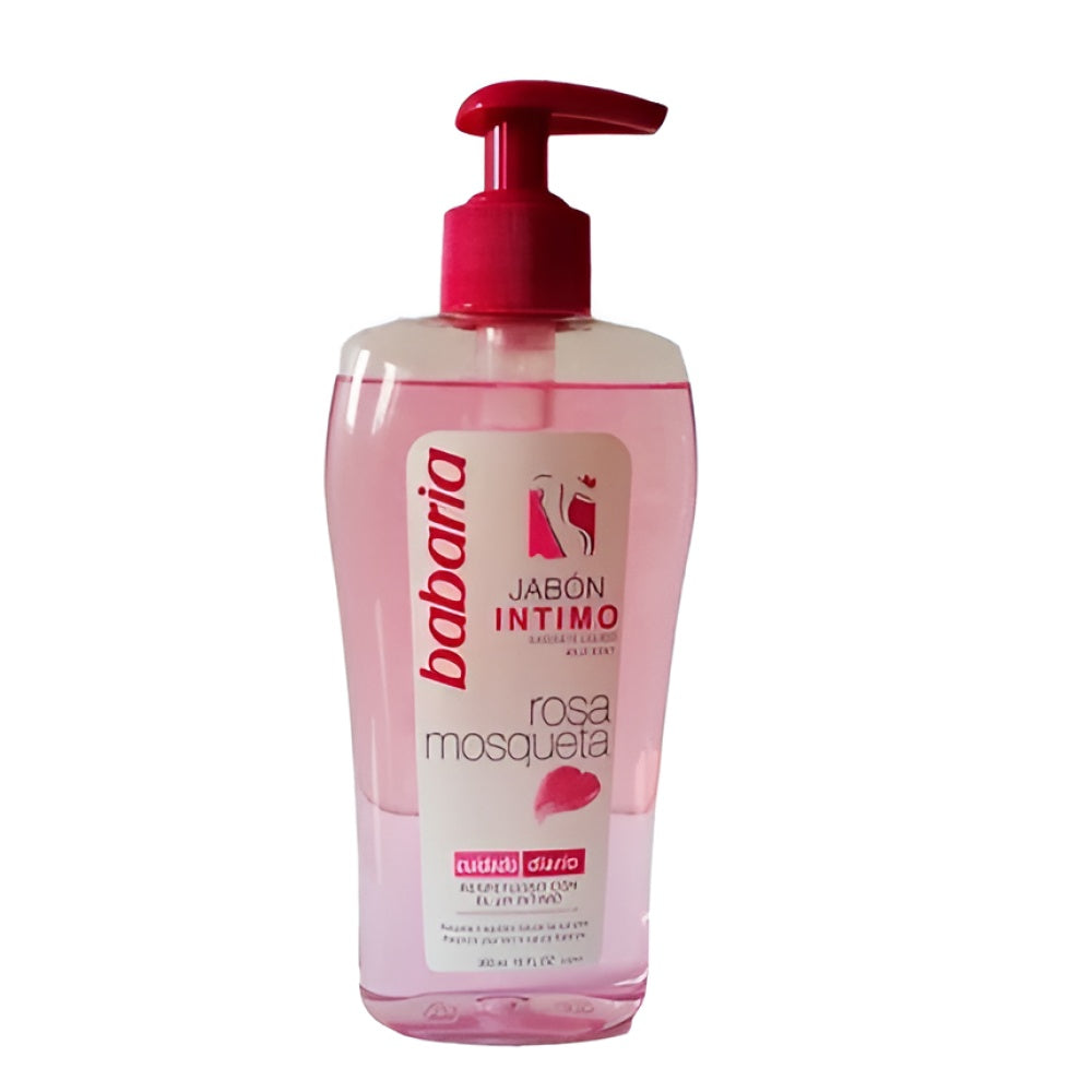 Babaria Intimate Hygiene Soap mit Rosehip Öl 300 ml Intimhygiene Körperpflege