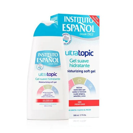 Instituto Espaol Ultratopic feuchtigkeitsspendend Gel Soft Duftfree 500 ml Körperlotion Körperpflege