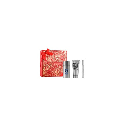 Carolina Herrera Ch 212 Men Eau de Toilette Spray 100 ml Set Parfum Duft