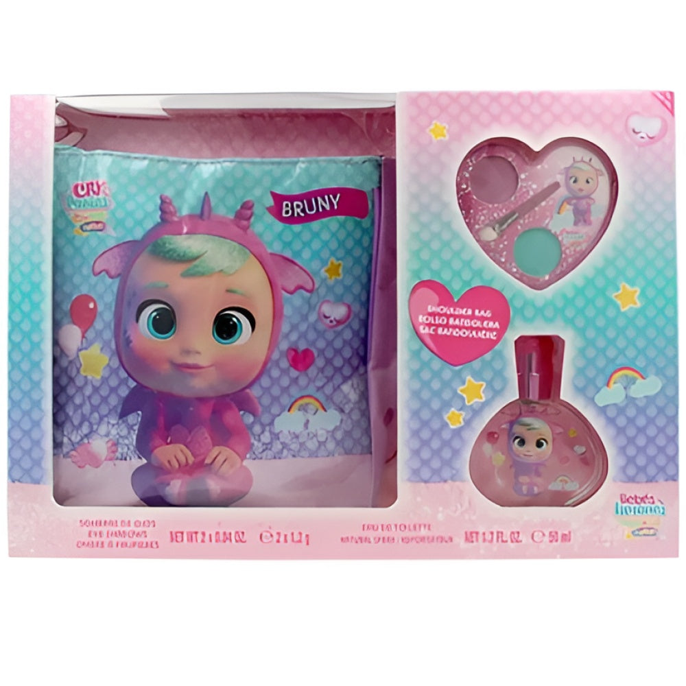 Air Val Cartoon Cartoon Cry Baby Eau de Toilette Spray 50 ml Set 3 Pieces Duftset Parfum