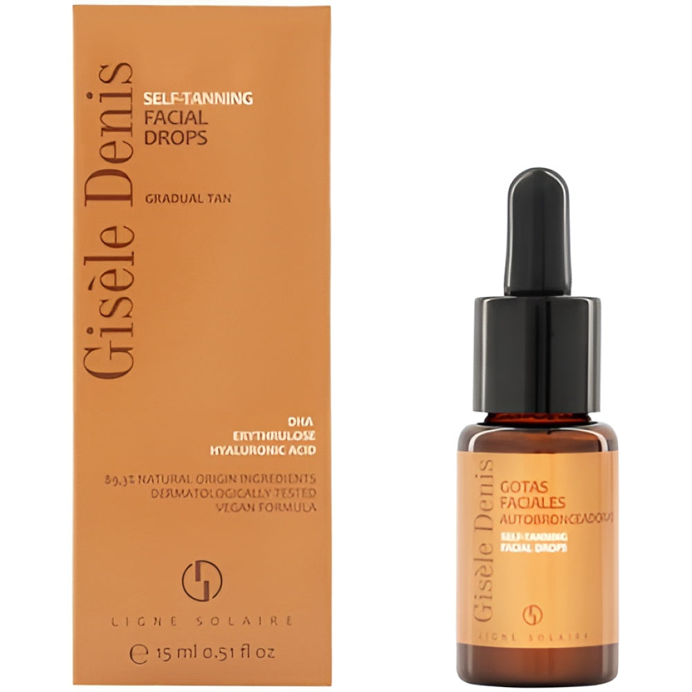 Gisele Denis Self-Tanning Face Drops 15 ml Gradual Tanning Face Self-Tanner Gesichtspflege
