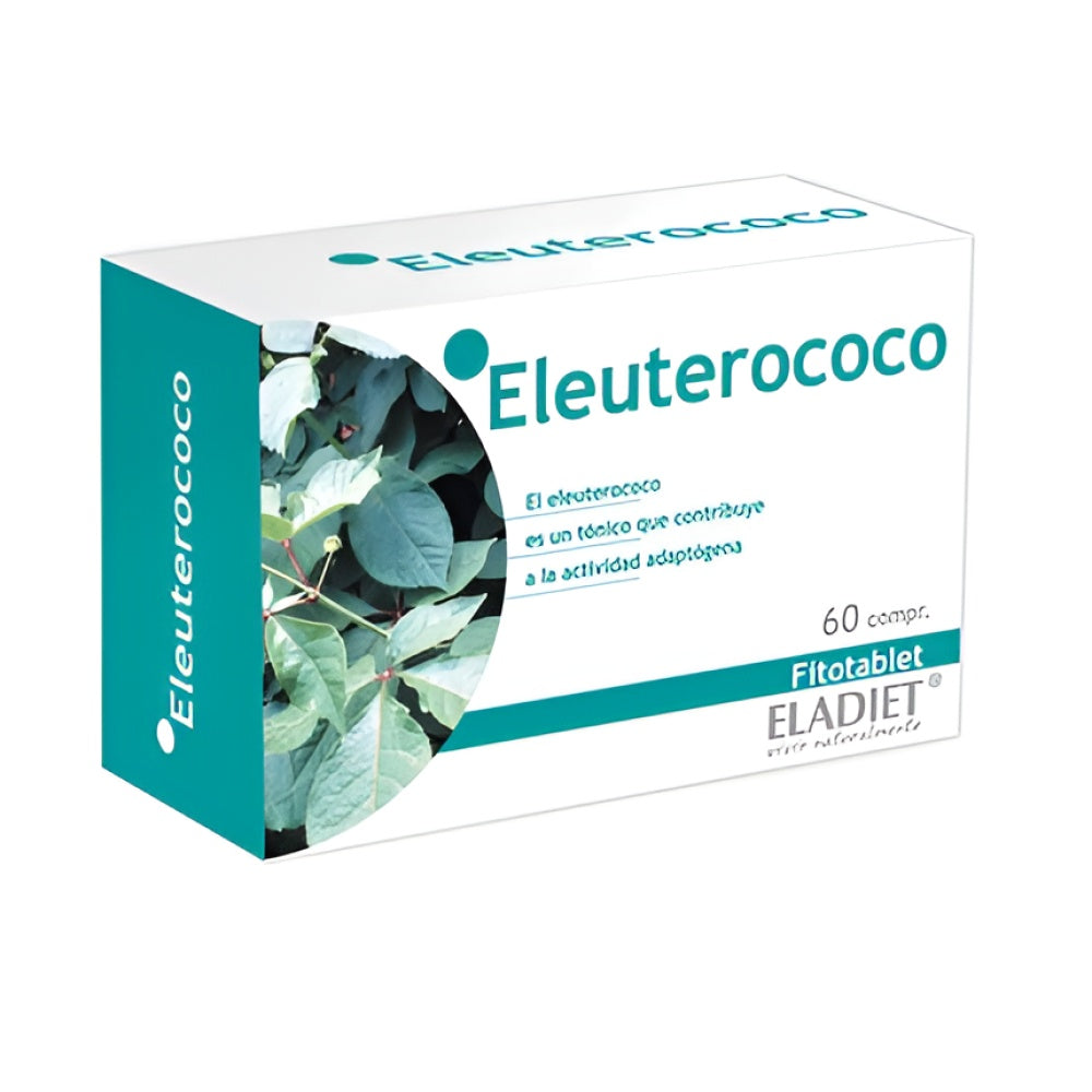 Eladiet Eleutherococcus 60 Tabletten Herbal Supplement Vitamine Nahrungsergänzung