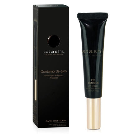 Atashi Augencreme Against Wrinkles and Dark Circles mit Retinol and Haloxyl 15 ml Gesichtspflege