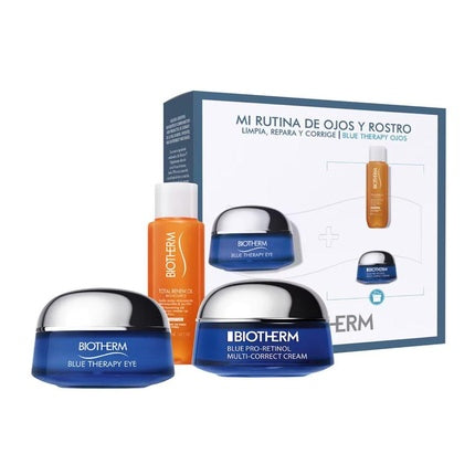 Biotherm Blue Therapy Eye 15 ml, Renew Öl 30 ml, Retinol 15 ml Augencreme Gesichtspflege