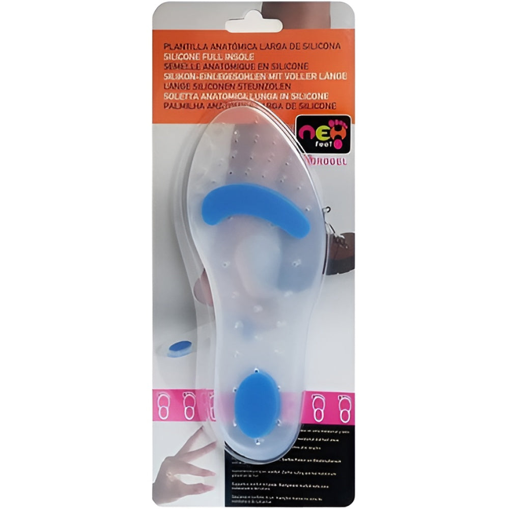 Neh Feet Anatomical Silicone Insole Size 2 - Pack of 2 Foot Care Accessories Körperpflege