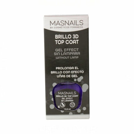 3D Top Coat Gel-Effekt Nagellack 13.5 ml Make-up