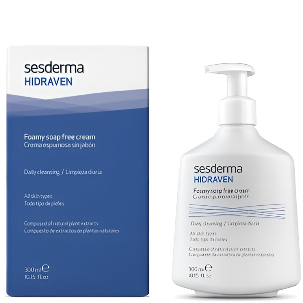 Sesderma Hidraven Soapfree Foaming Creme 300 ml Reinigungsschaum Gesichtspflege