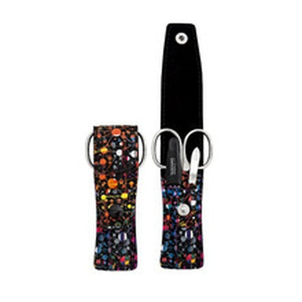 Dukas Travel Manicure Set 3 Pieces Black Colorful Manicure Sets Körperpflege