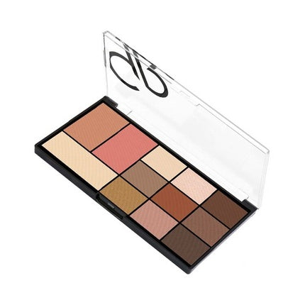 Golden Rose City Style Face & Eye Palette 01 Warm Nude 239 g Augen-Make-up Palette