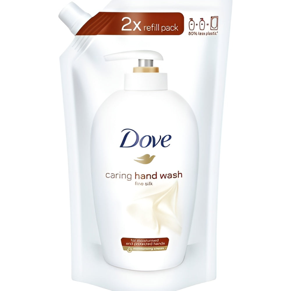 Dove Liquid Hand Wash Refill Silk mit Frankincense 500 ml Handseife Körperpflege