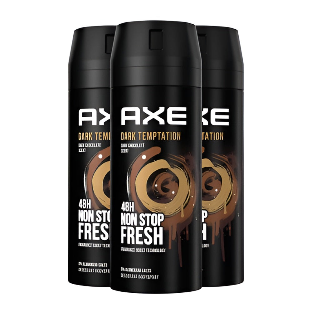 Axe Dark Temptation Body Spray Deodorant without Aluminum 150 ml Parfum