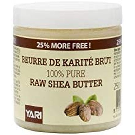 Yari Naturals 100% Pure Raw Shea Butter 500 ml Körperbutter Körperpflege