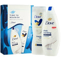 Dove Original Gift Set für Damen Duschgel 250 ml Körperlotion 250 ml Shower Bath Sets