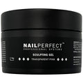 NailPerfect LED/UV Sculpting Gel Transparent Pink 14 g Gel-Nagellack Make-up