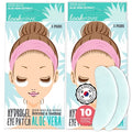 Korean Skin Care Aloe Vera Hydrogel Eye Patch 10 Pairs - Collagen Under Eye Maske Dark Circles and Puffiness - Gel Under Eye Brightener - Eye Depuffer Maskes For Facials Eye Masks Eye Pads