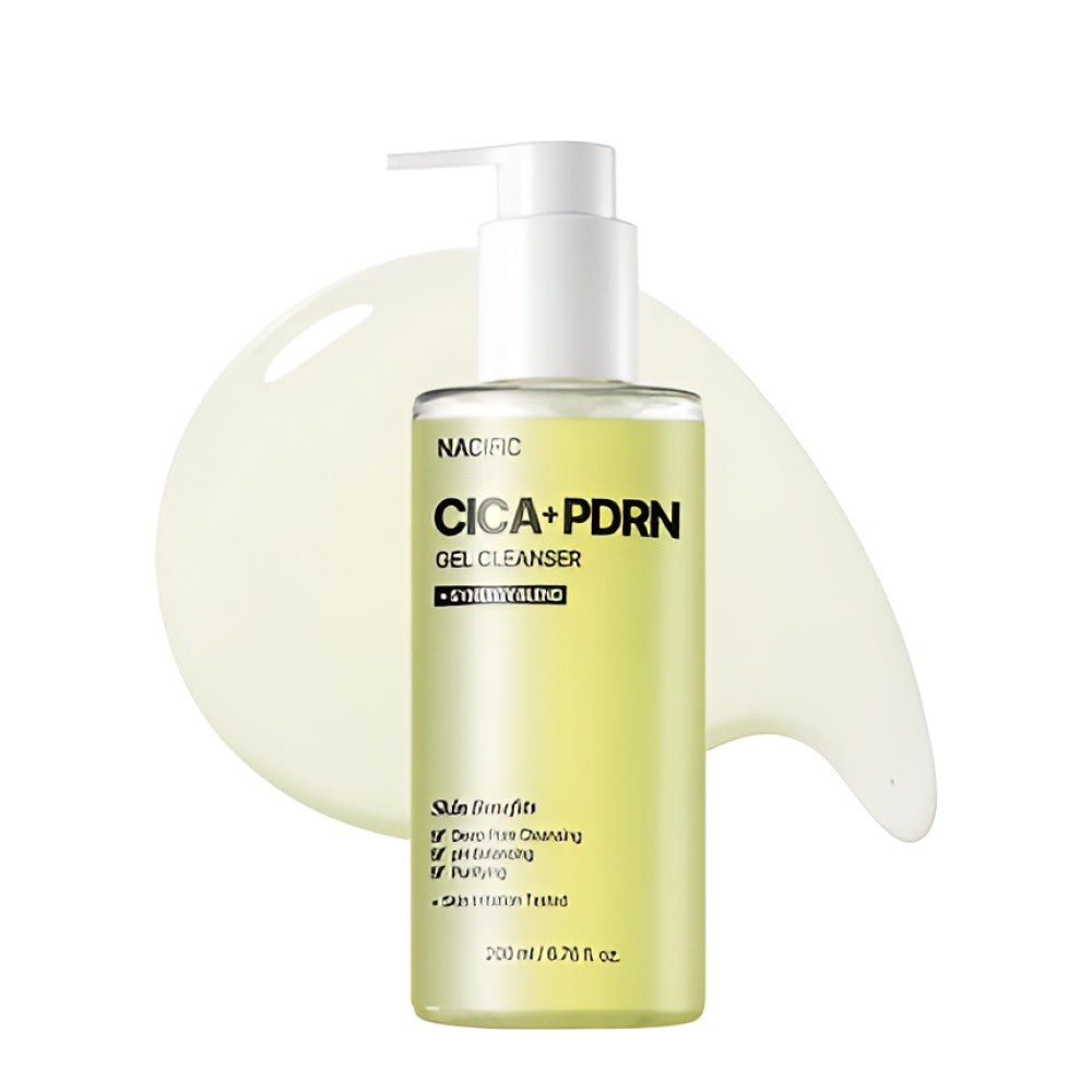 Nacific Cica Pdrn Gel Reinigung 200 ml Centella Asiatica Low pH Deep Reinigungsgel Gesichtspflege