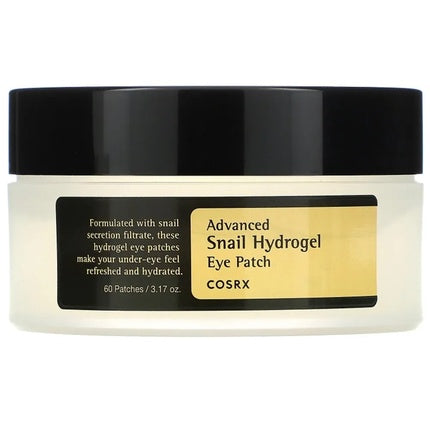 Cosrx Advanced Snail Hydrogel Eye Patch - 60 Pieces Eye Masks Eye Pads