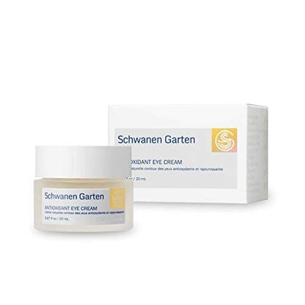 Schwanen Garten Antioxidant Augencreme Non-Greasy Gel Creme K Beauty Vegan Clean Beauty 0.67 Fl Oz 20 ml Gesichtspflege