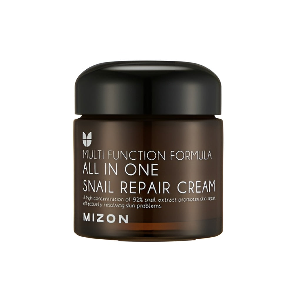 Mizon Regenerating Gesichtscreme mit Snail Secretion Filtrate 92 All In One Snail Repair Creme 75 ml Gesichtspflege
