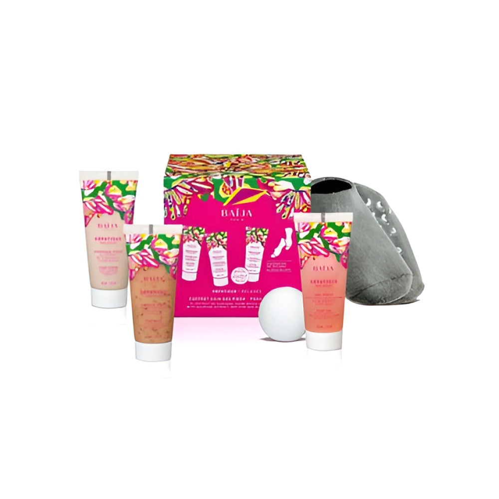 Baïja Foot Care Set - 1 peelend 30 ml + 1 Maske 30 ml + 1 Pair of Socks + 1 Cooling Gel 30 ml Foot Care Sets Körperpflege